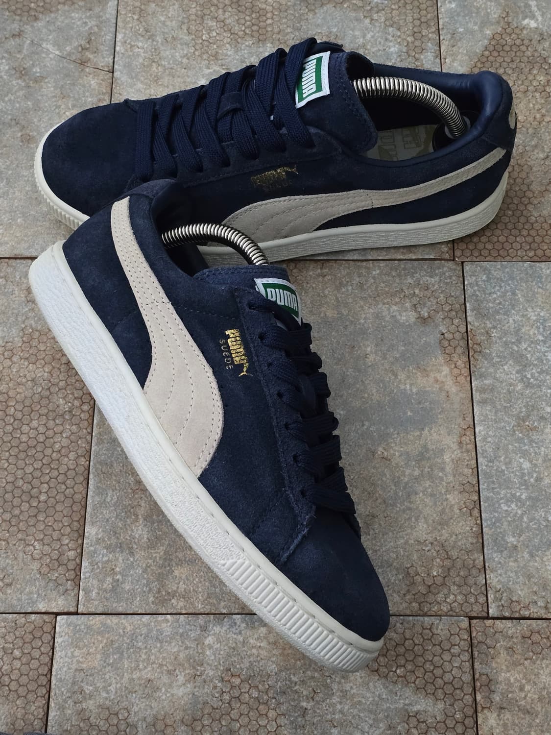 (240)푸마 스웨이드 클래식 네이비 상품이미지6