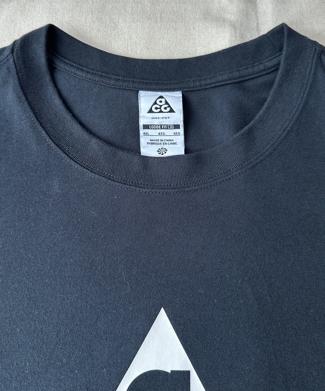 나이키 ACG 반팔 티셔츠 블랙 4XL 상품이미지3