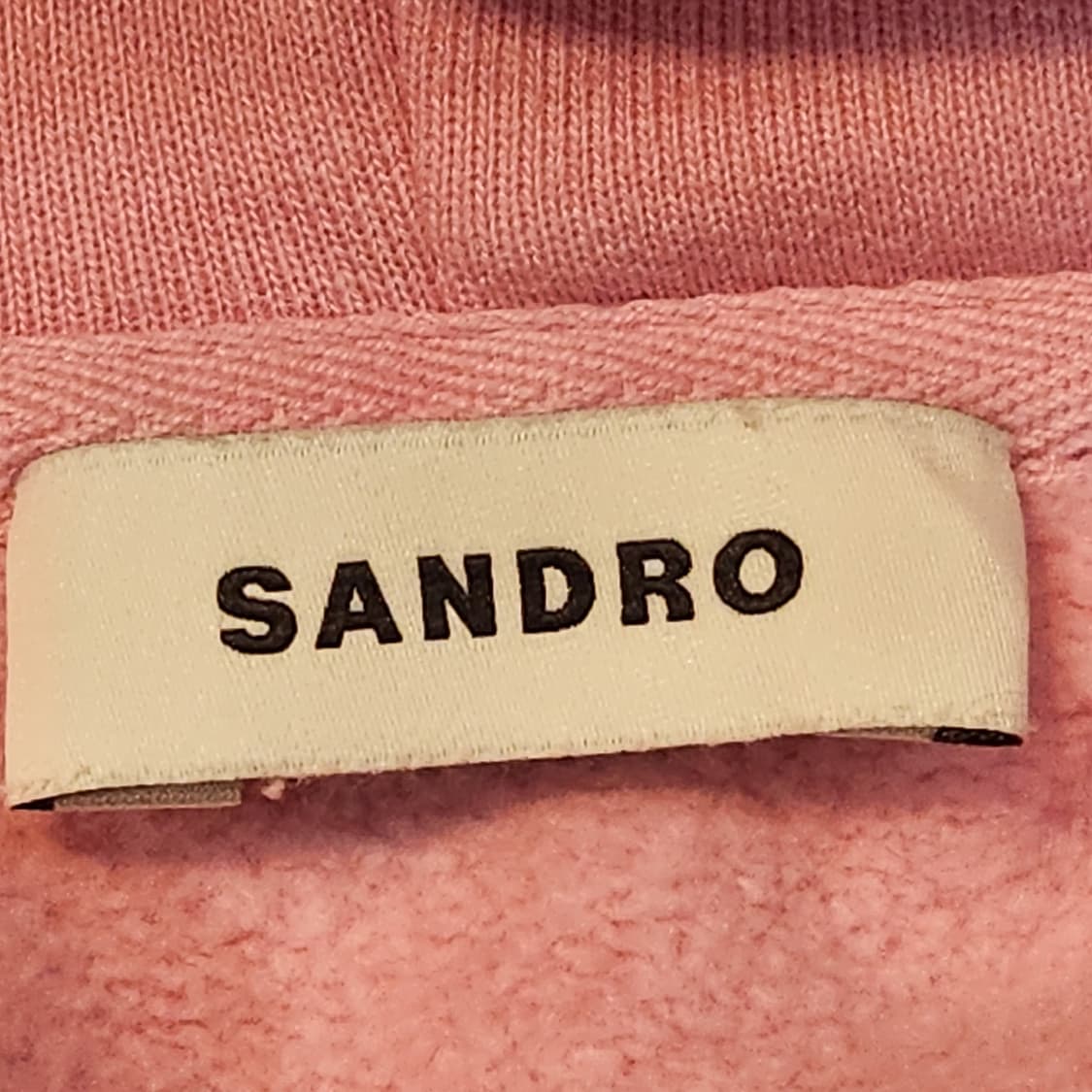 산드로 핑크 후드티 (Free) 상품이미지2