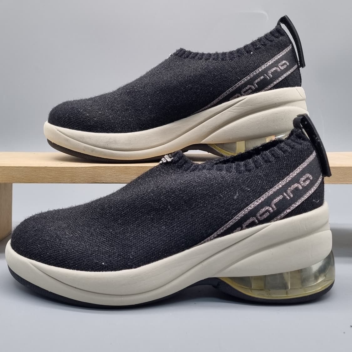 포나리나 워너비 니트 여성슬립온230 굽5.5 상품이미지1