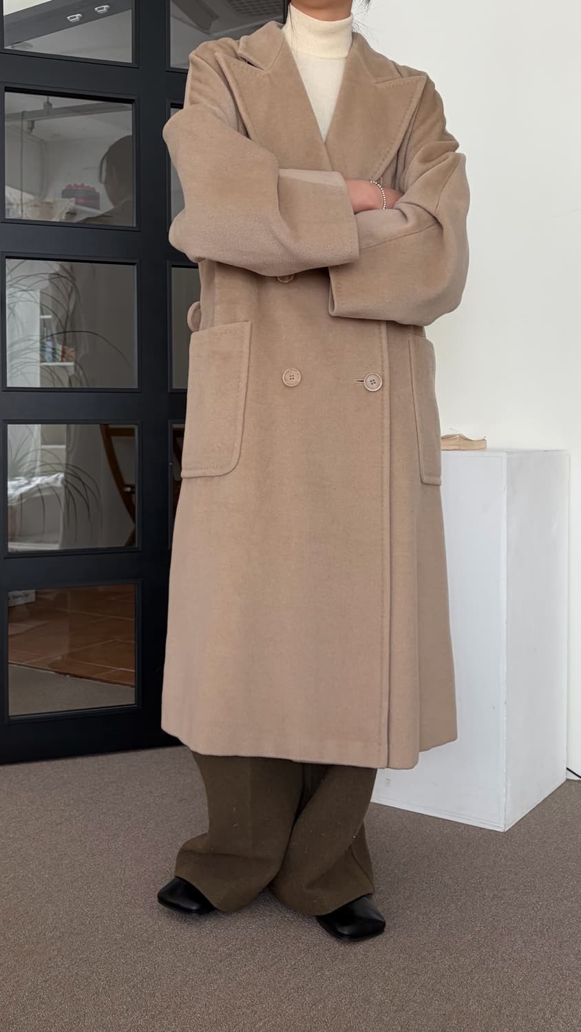 막스마라 더블 롱 코트 상품이미지4