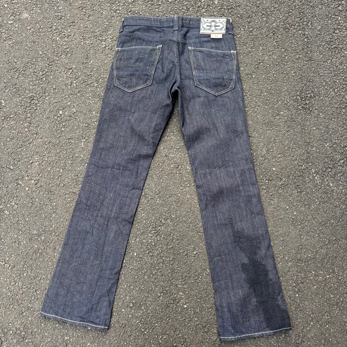 빅죤 더 테일로드 데님 부츠컷 로우라이즈 상품이미지4