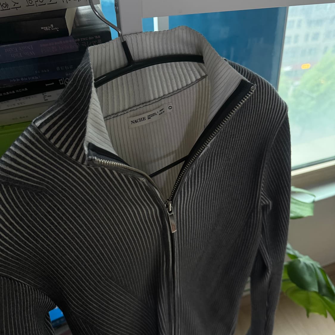NACHE knit zip-up 상품이미지3