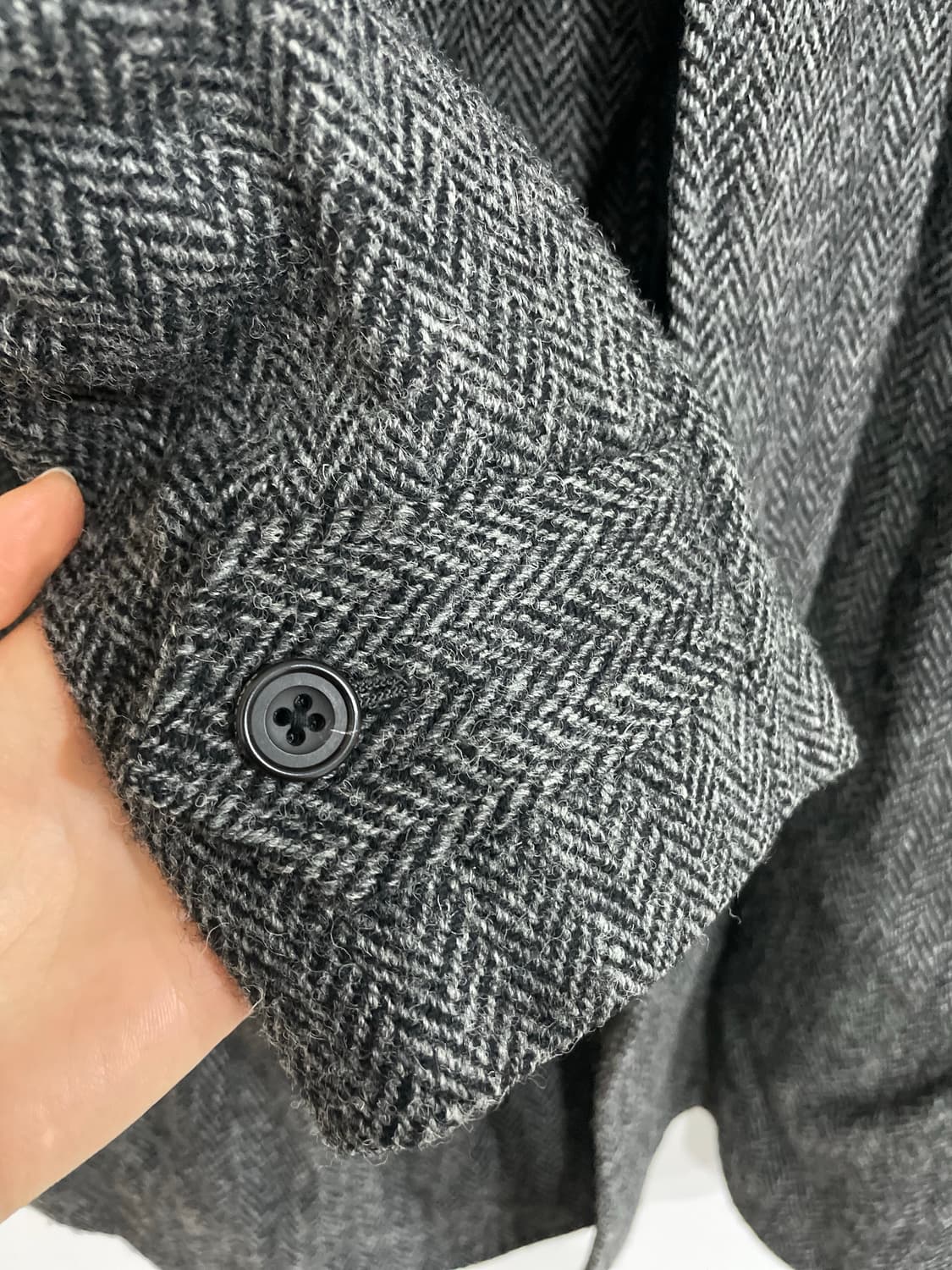 BEAMS PLUS HARRIS TWEED BALMACAN COAT/XL 상품이미지6