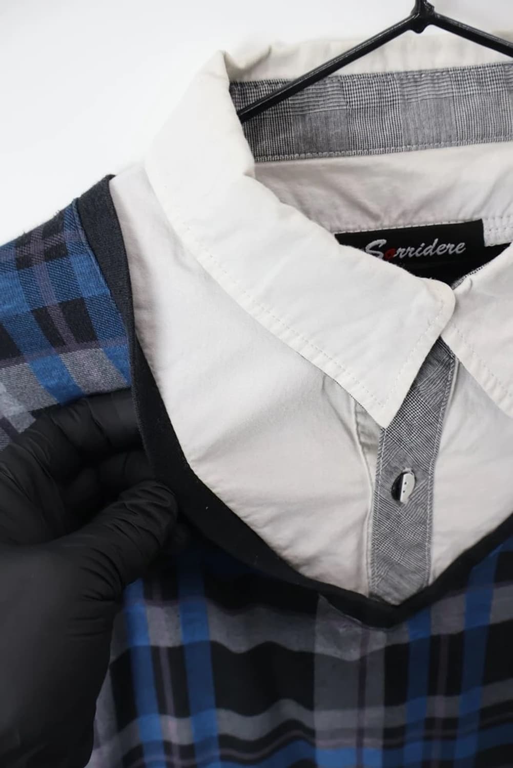 Sorridere Layered Plaid Shirt 상품이미지4