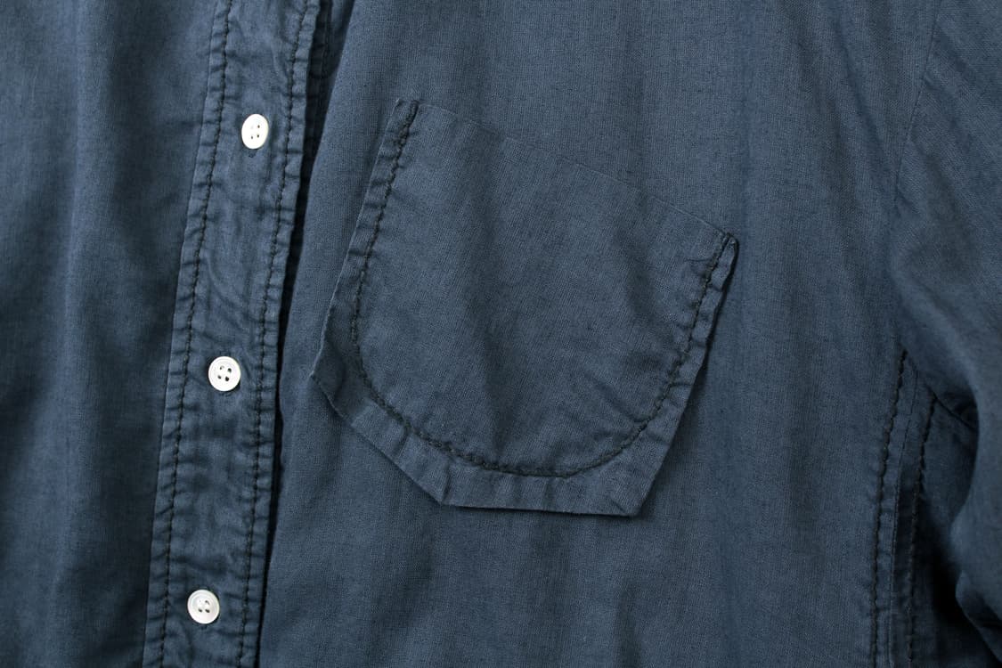 TUMUGU: Washed Wide Frill Shirt  상품이미지4