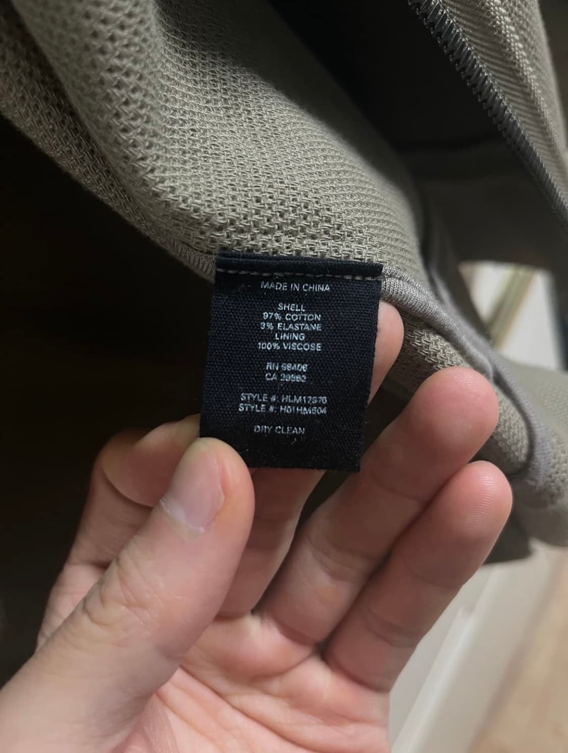 헬무트랭 본디지 후드집업 상품이미지3