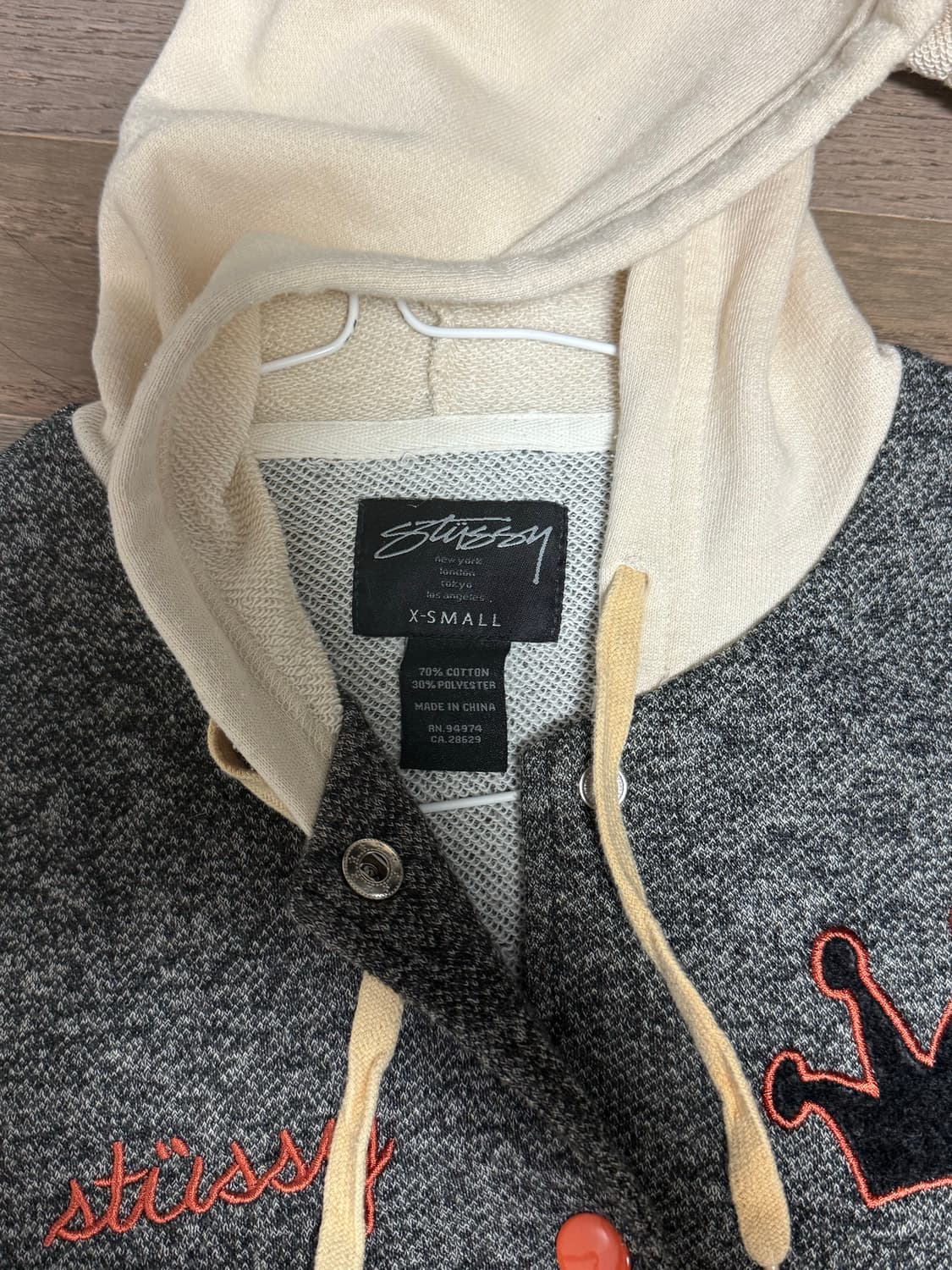 Stussy vintage hooded cardigan  상품이미지2