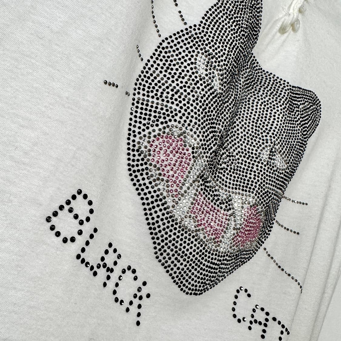 쟈딕앤볼테르 라인스톤 블랙 캣 티셔츠 상품이미지4