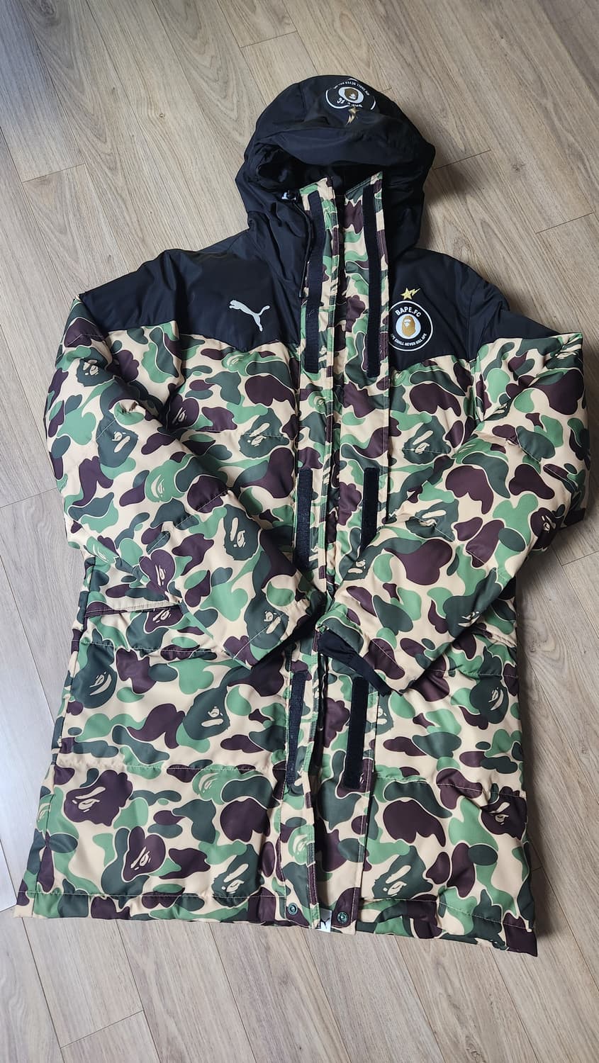 푸마 x 베이프 콜라보 카모 패딩 상품이미지1