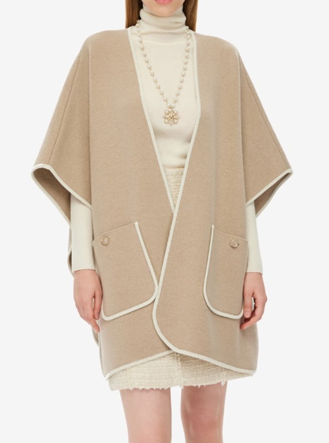 MOJO 캐시혼방울가디건 베이지색상 -미착용새상품,택포함- 상품이미지5