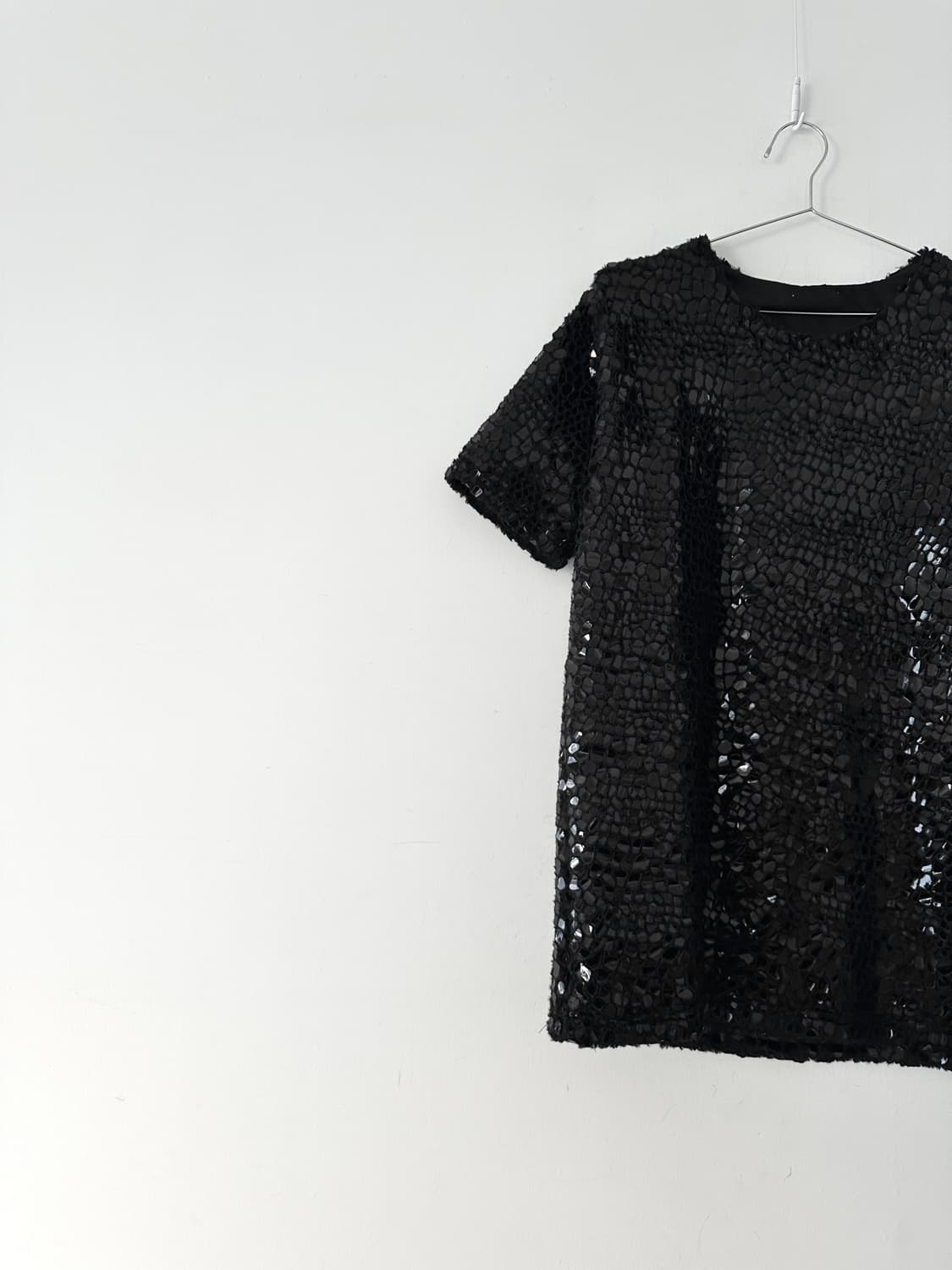 3D pebble top / black 상품이미지3