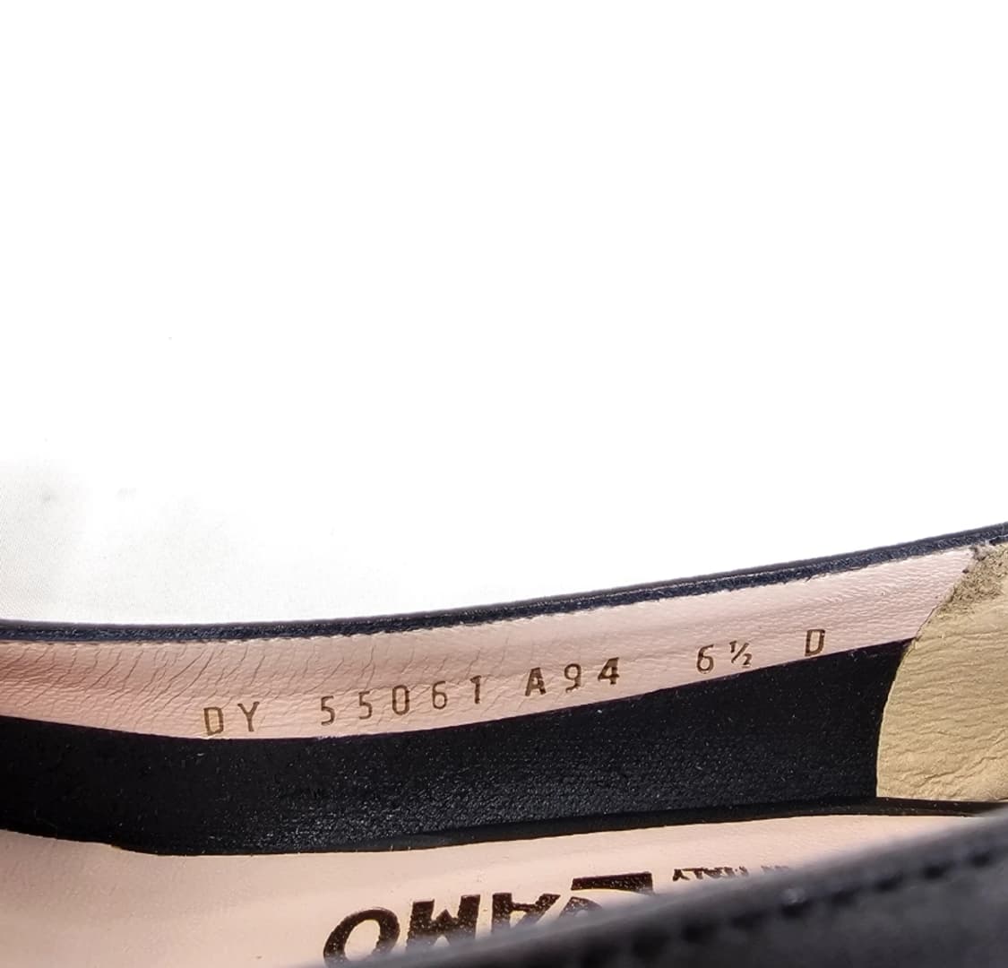 페라가모 간치니 블랙 구두 235mm 상품이미지9