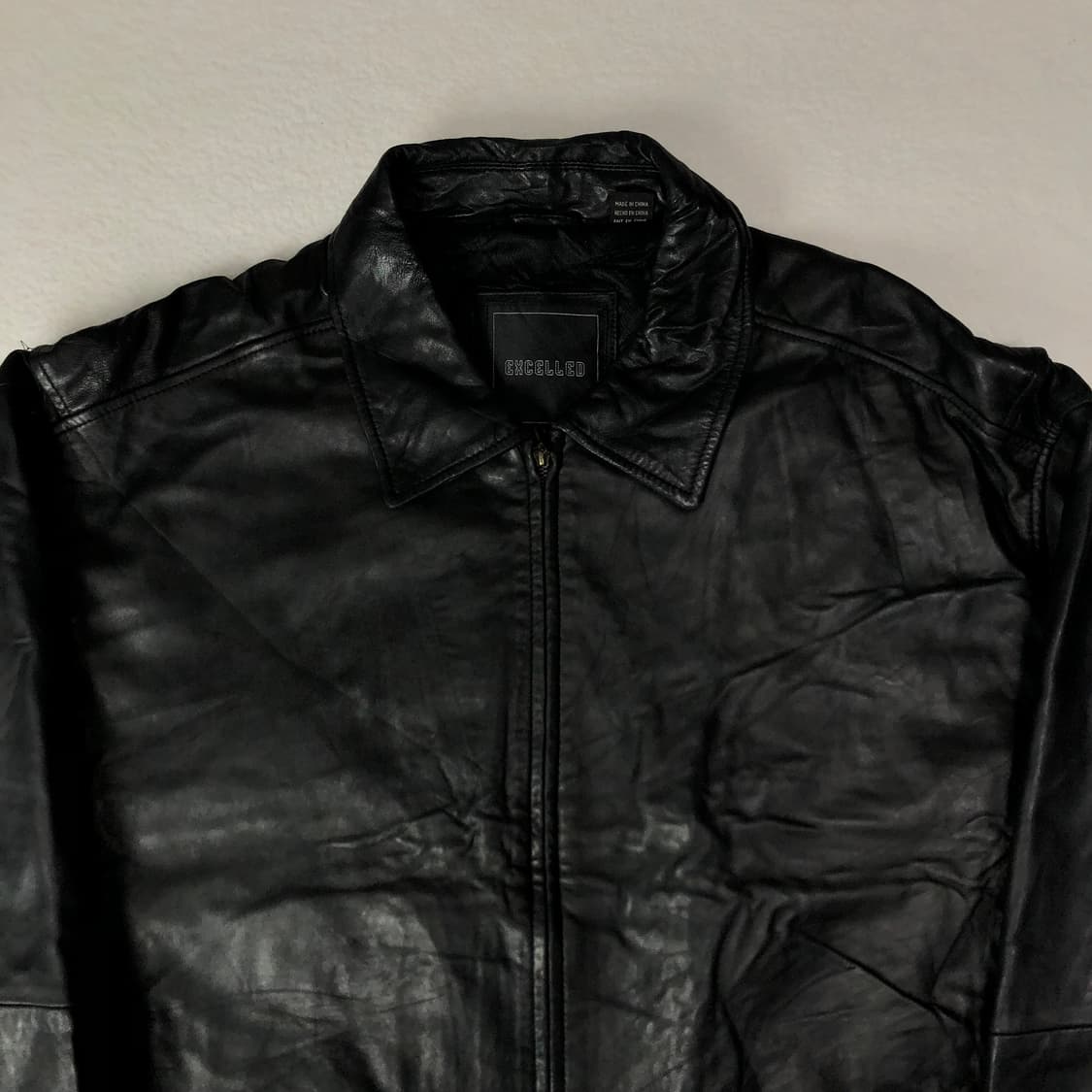 엑셀레드 빅사이즈 레더자켓  상품이미지5