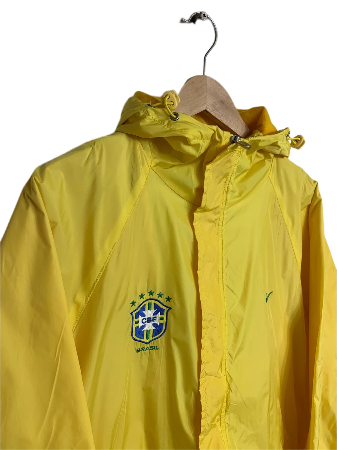[L] Nike 브라질 축구대표팀 로고 바람막이 상품이미지5