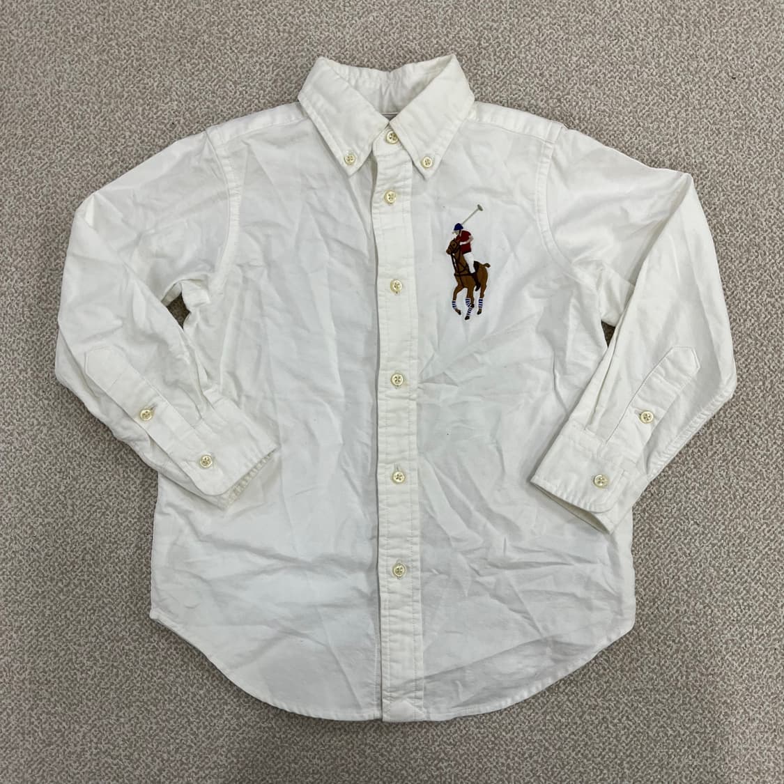 4T 폴로랄프로렌 키즈 빅포니 셔츠 0213M 상품이미지1