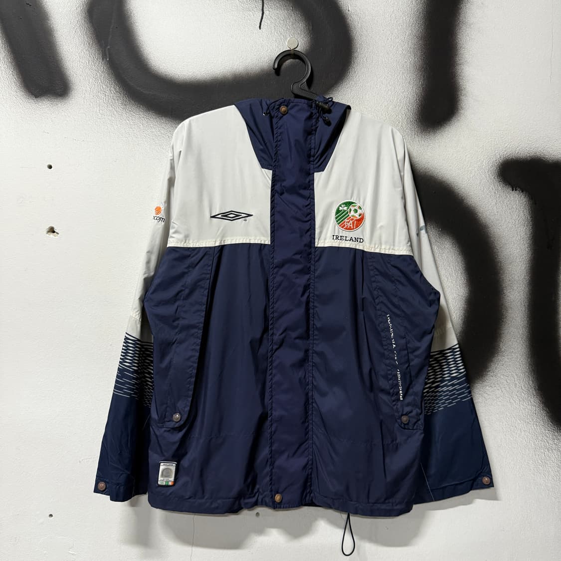 엄브로 00s 올드스쿨 풀 집업 윈드브레이커 자켓 상품이미지1