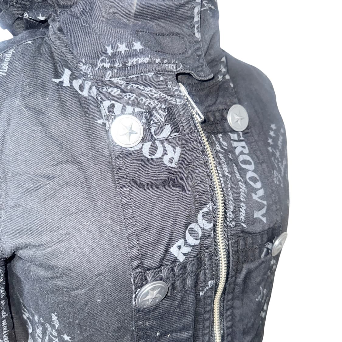 Gyaru Black Lettering Jacket 상품이미지5