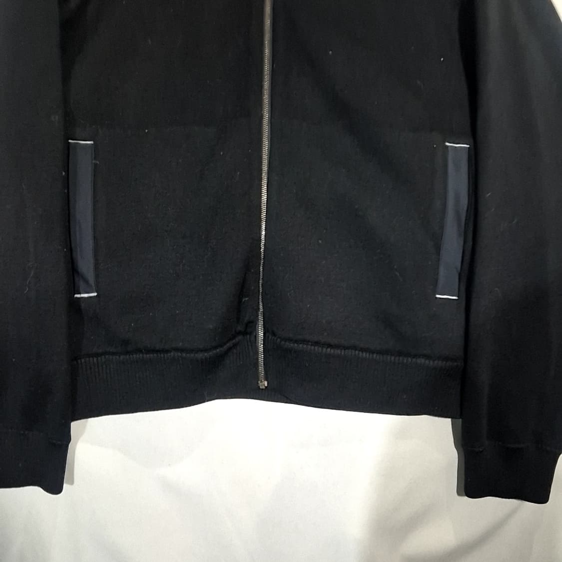 제냐 클래식 니트 집업 상품이미지3