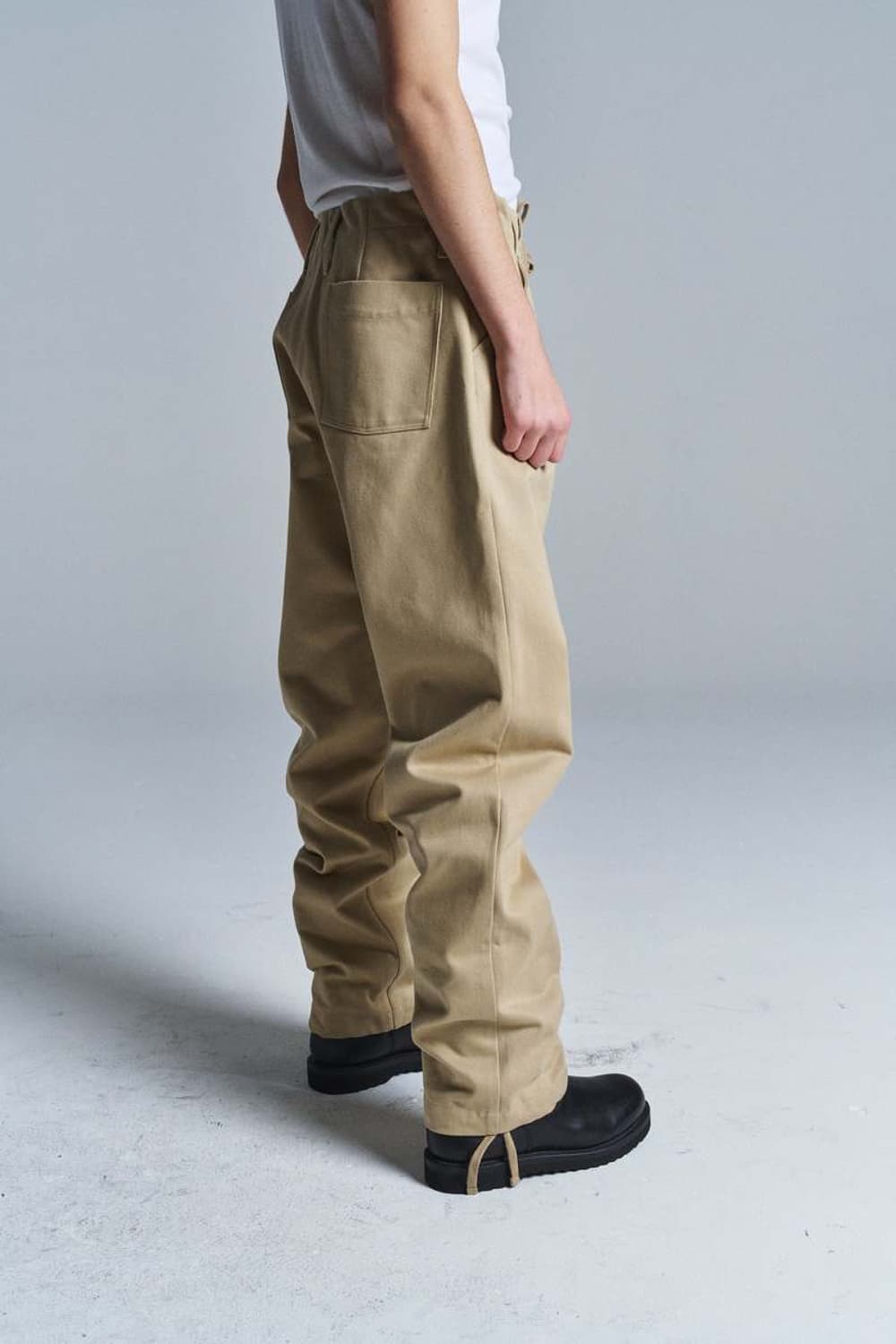 S) 3MAN 쓰리맨 워크 트라우저 베이지 상품이미지10