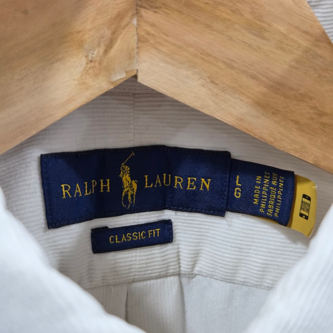 폴로랄프로렌 버튼다운 코듀로이 셔츠 L 상품이미지3