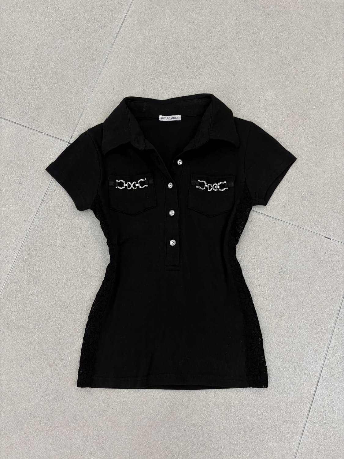 사이드 레이스 버클링 카라반팔 상품이미지1