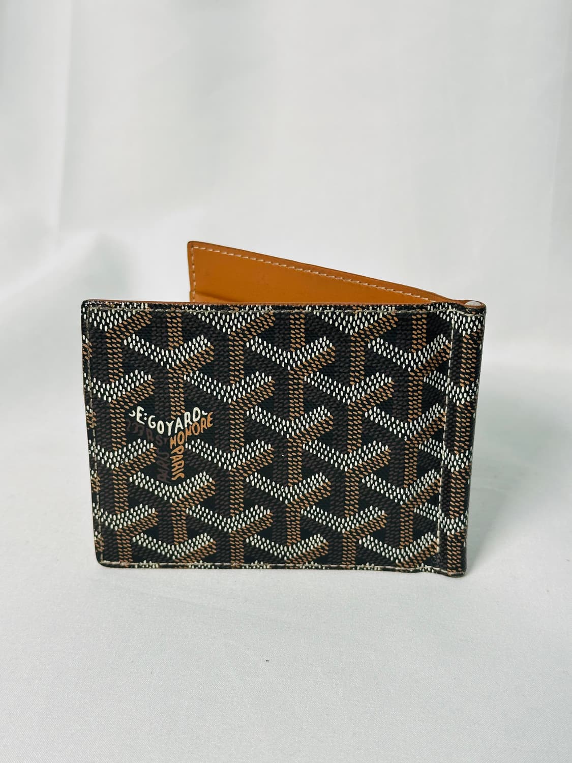 고야드 생토마 머니클립 블랙탄 반지갑 블랙탄  상품이미지2