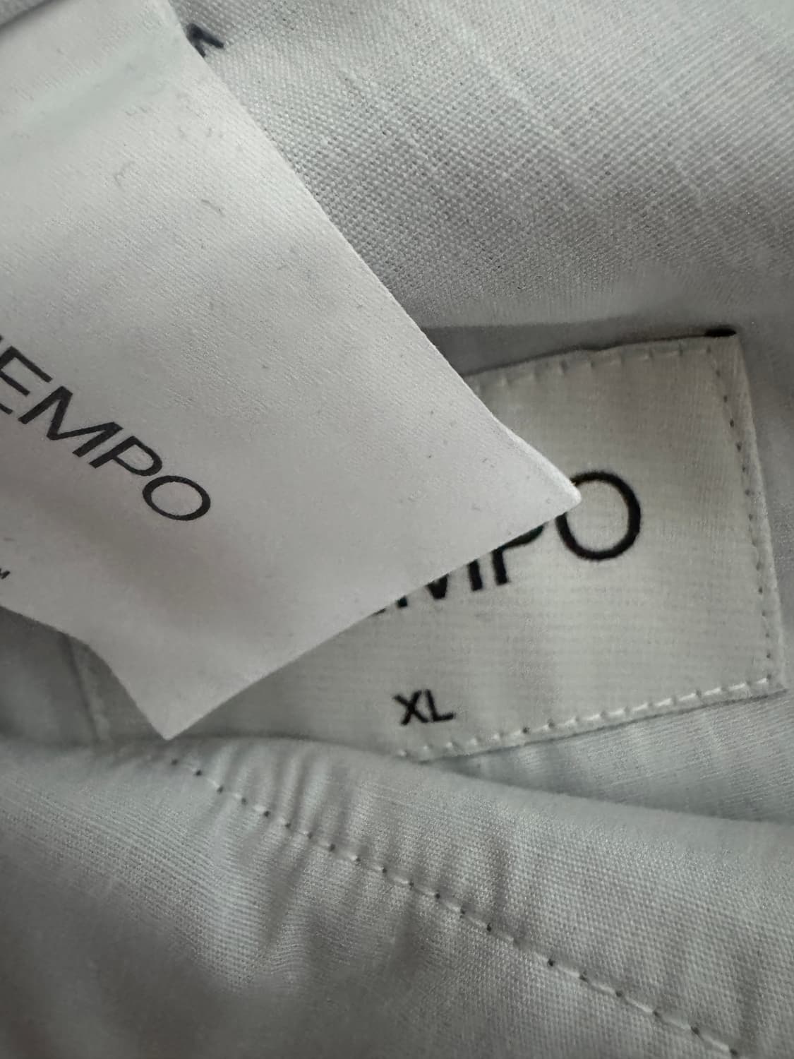 <새상품> 인템포무드 레트로 스트라이프 와이드 슬랙스 XL 상품이미지7