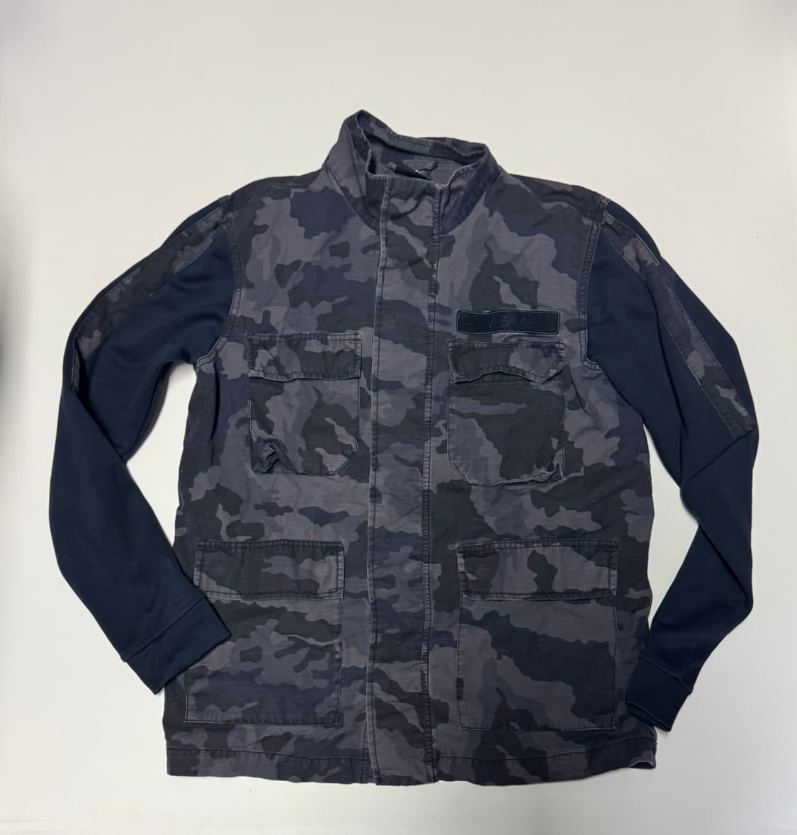 나이키 밀리터리 카모 패턴 셔츠 자켓 L 상품이미지2