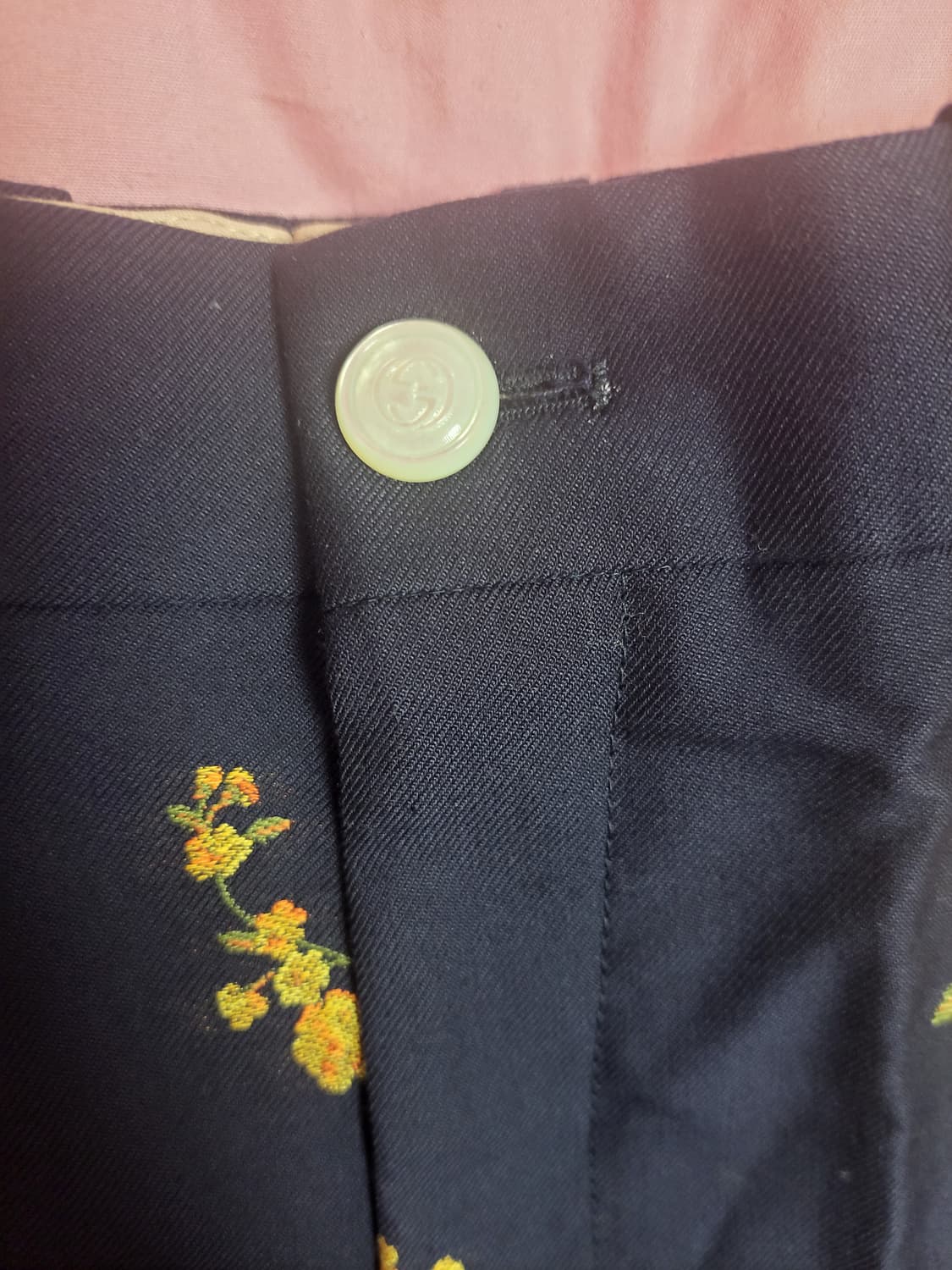 정품)급처새상품!구찌 슬랙스 정장 팬츠 바지 통넓은 와이드 슬랙스 핏 상품이미지5