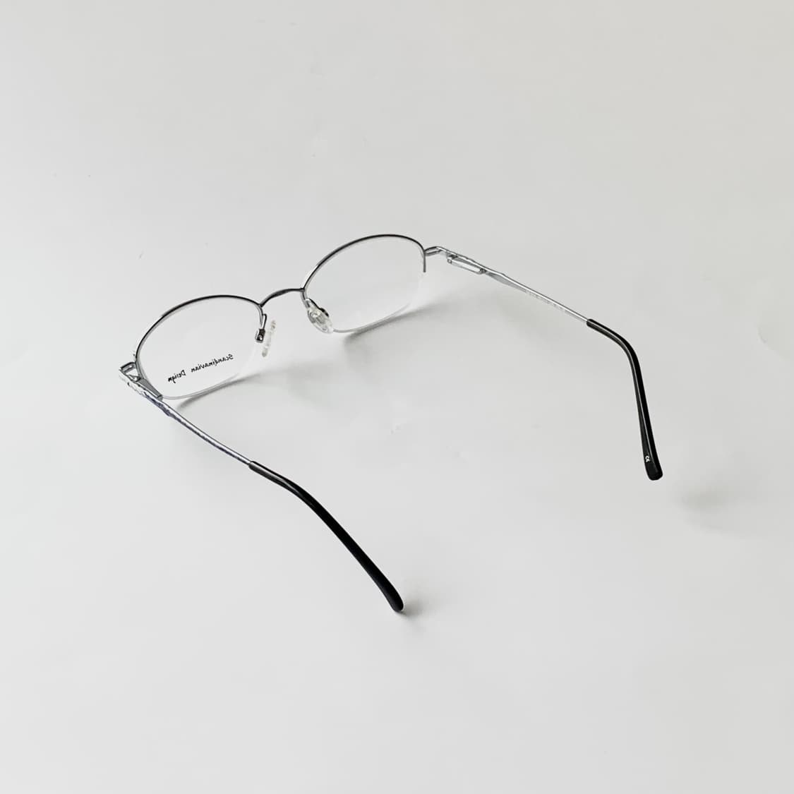 886 마블블루 데드스탁 빈티지안경 반무테 초경량 클래식 픽키 상품이미지5
