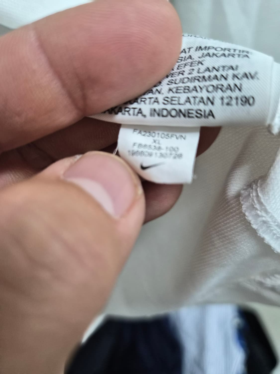 XL) 나이키 드라이핏 미드 레이어 사커 탑 팝니다 상품이미지5