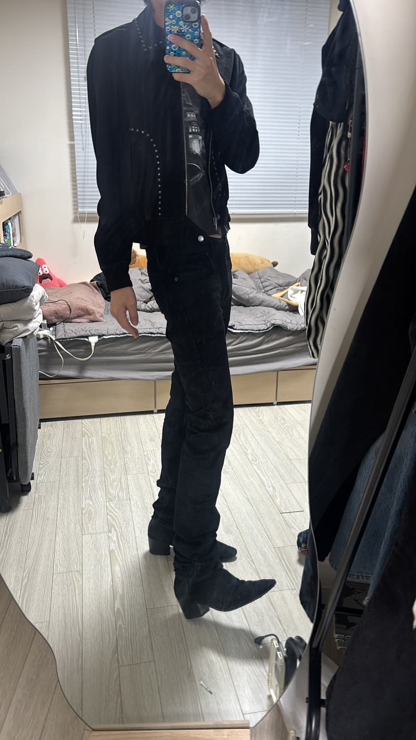 생로랑 바실리 22fw 스웨이드 앵클부츠 42.5사이즈 상품이미지8