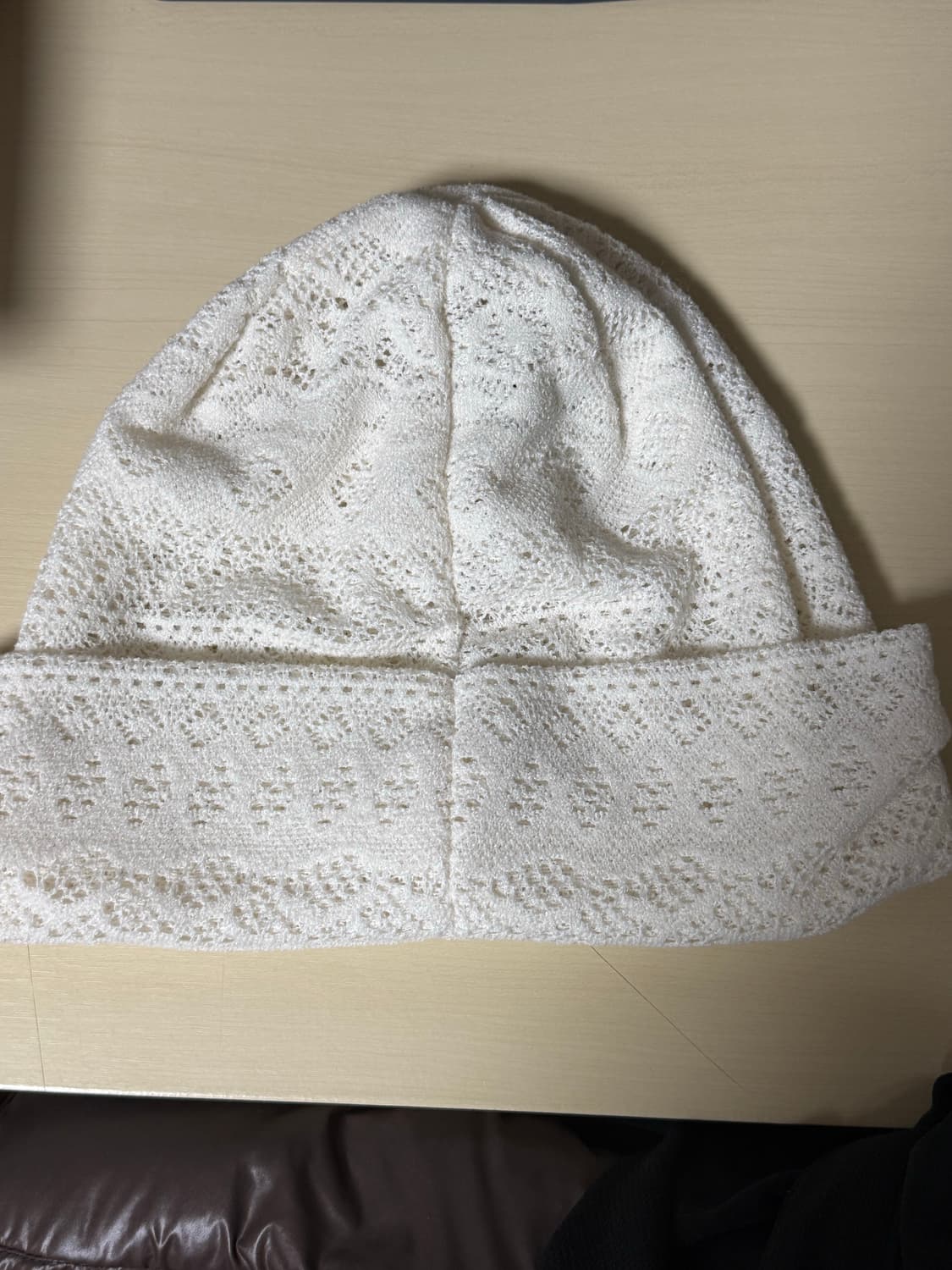 밀로우먼 포인텔 심볼 비니 에크루 상품이미지3