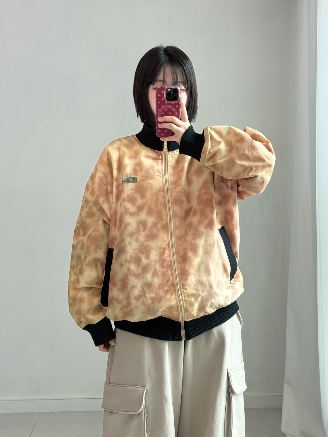 90‘s 스투시 타이다이 자켓 상품이미지1