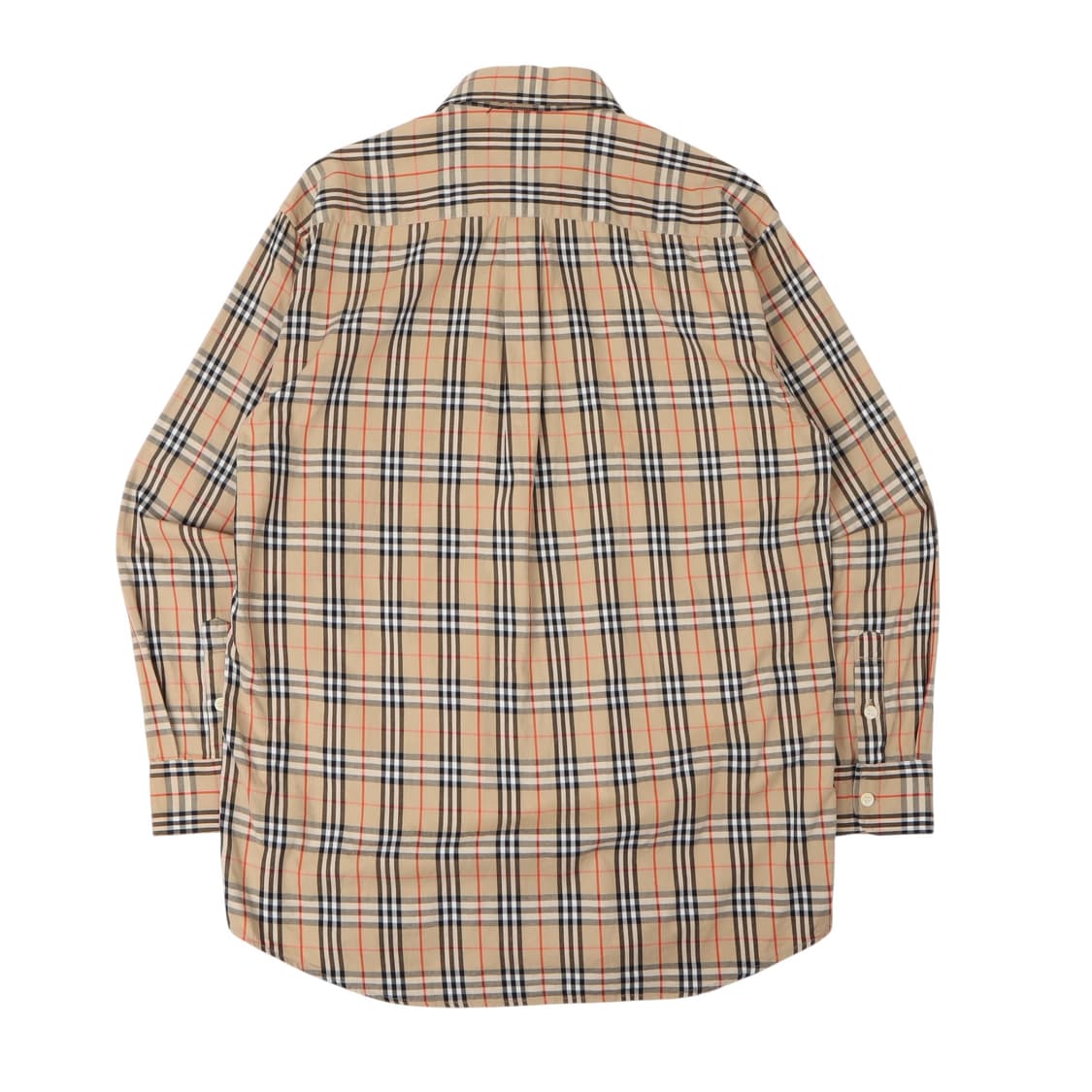 버버리 베이지 노바체크 클래식 셔츠 상품이미지4