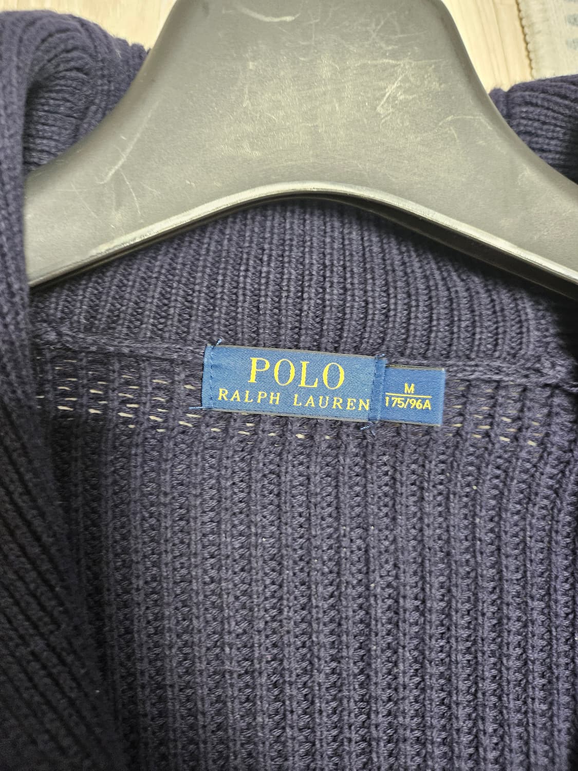 폴로 랄프로렌 코튼 숄카라 가디건 상품이미지3