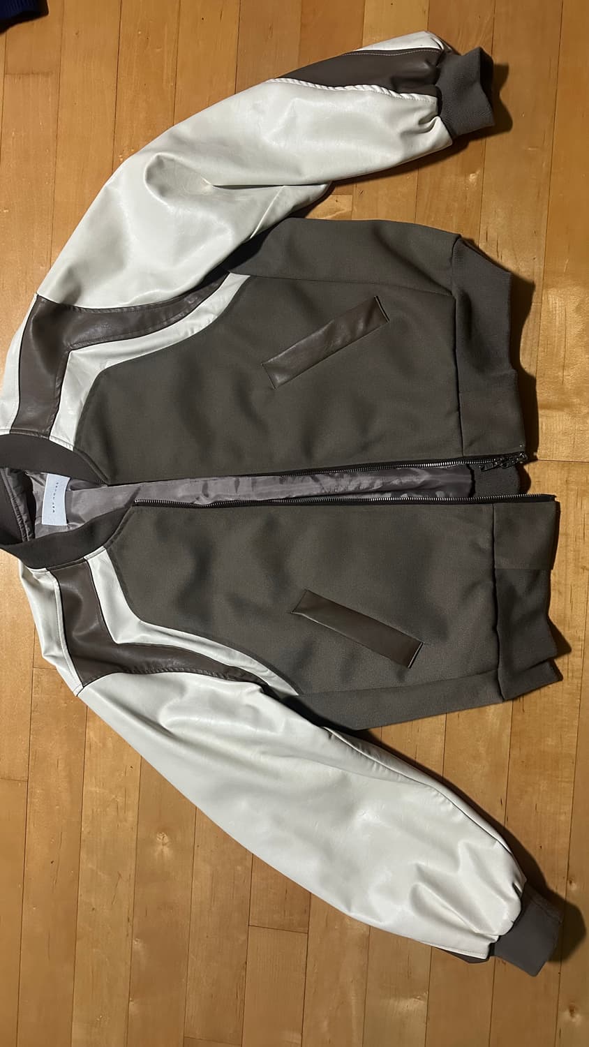 브라운 바시티 자켓 상품이미지2