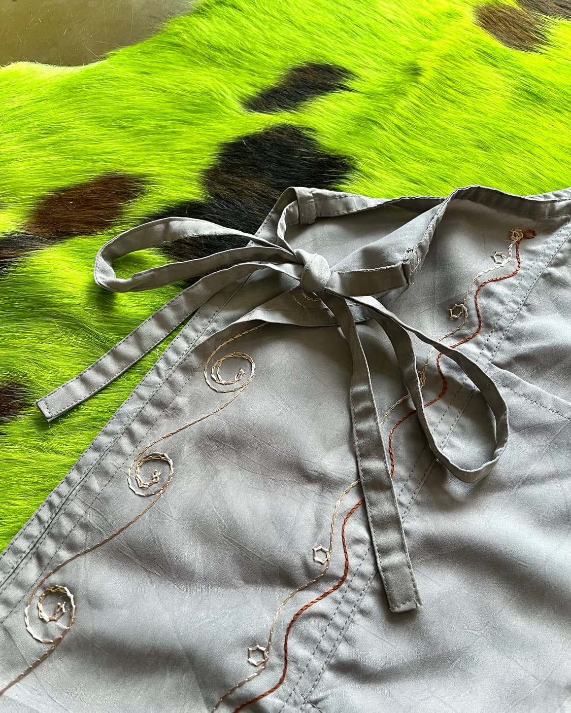 JAGANNATH Indian Oriental Stitch Apron 상품이미지9