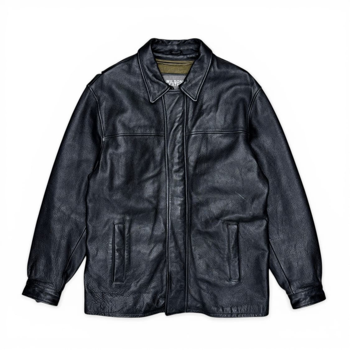 00's 윌슨 레더 카코트 상품이미지1