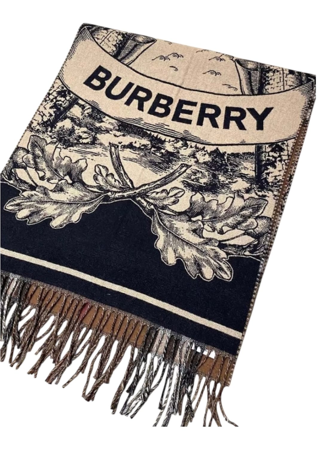 버버리 리버시블 캐시미어 머플러 상품이미지1