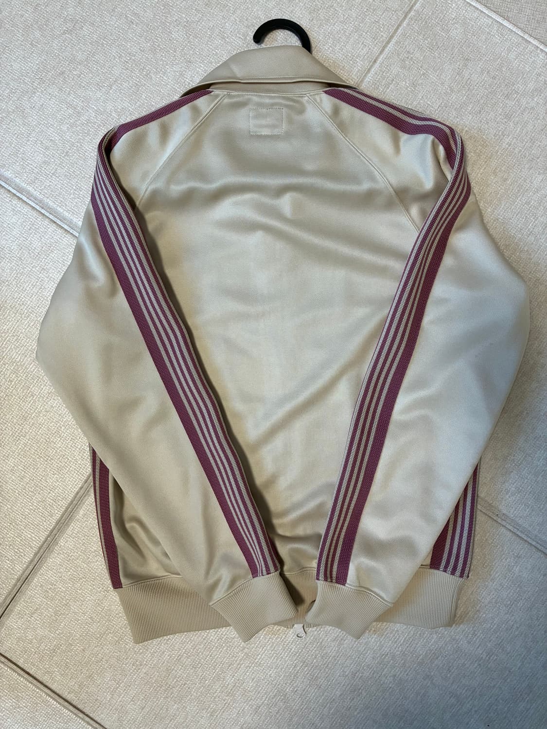 [XS] Needles 니들스 25ss 트랙 자켓 폴리스무스 아이보리 상품이미지3