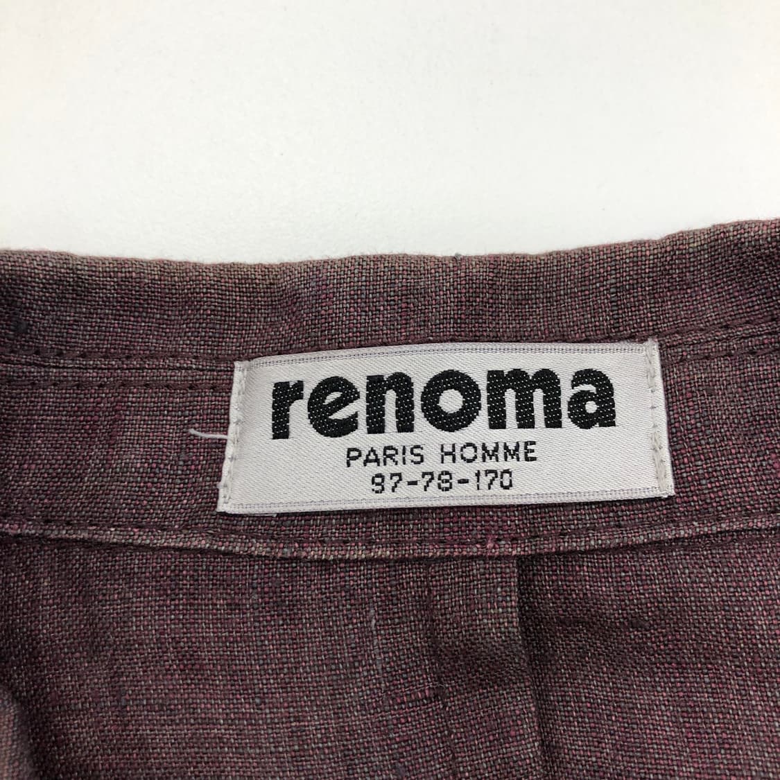 레노마 린넨자켓 95 사이즈 브릭 상품이미지5