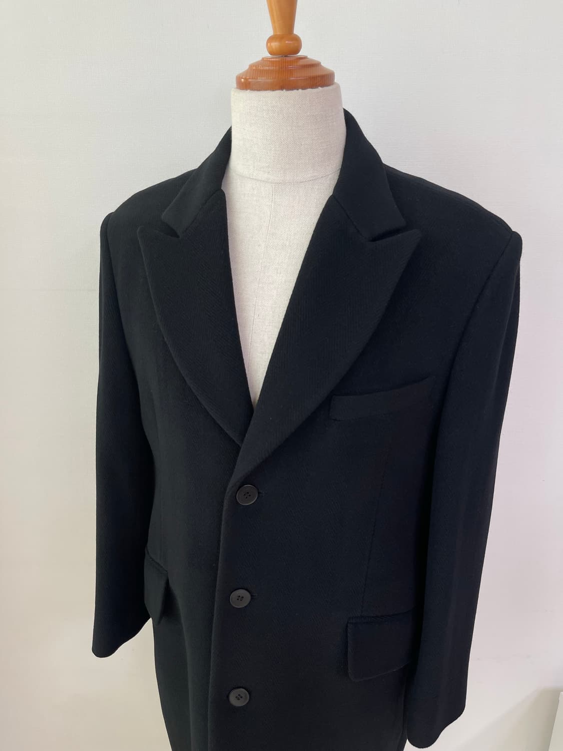 카루소 이태리 원단 맞춤 울코트 110 상품이미지2