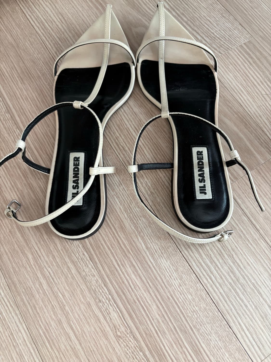 질샌더 샌들 크림 38 상품이미지3