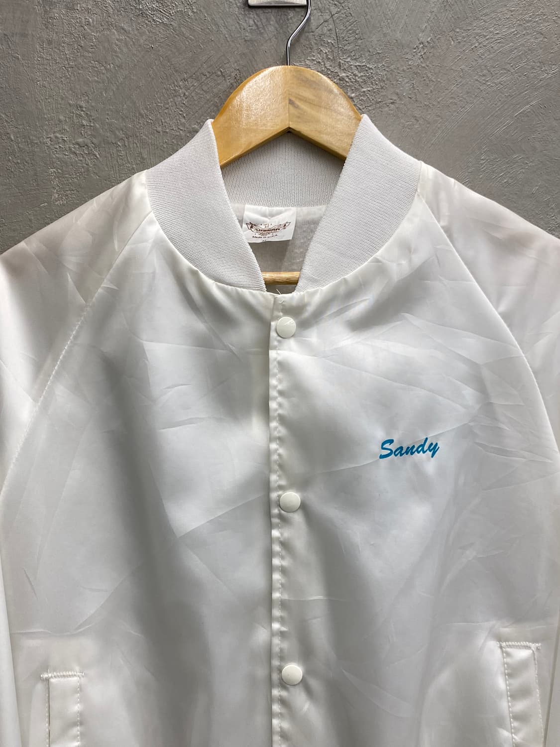 [M] USA Vintage FORD 프린팅 나일론 바시티 자켓 상품이미지3