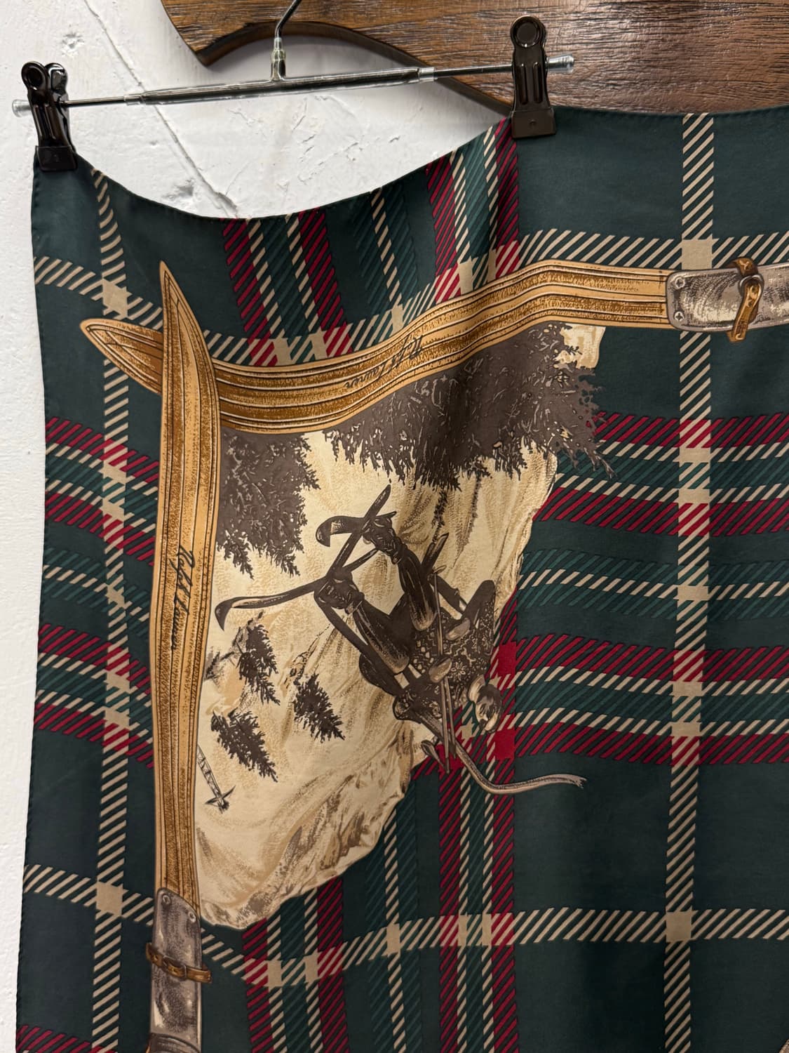 RALPH LAUREN Tartan Check & Ski Scene Sc 상품이미지2