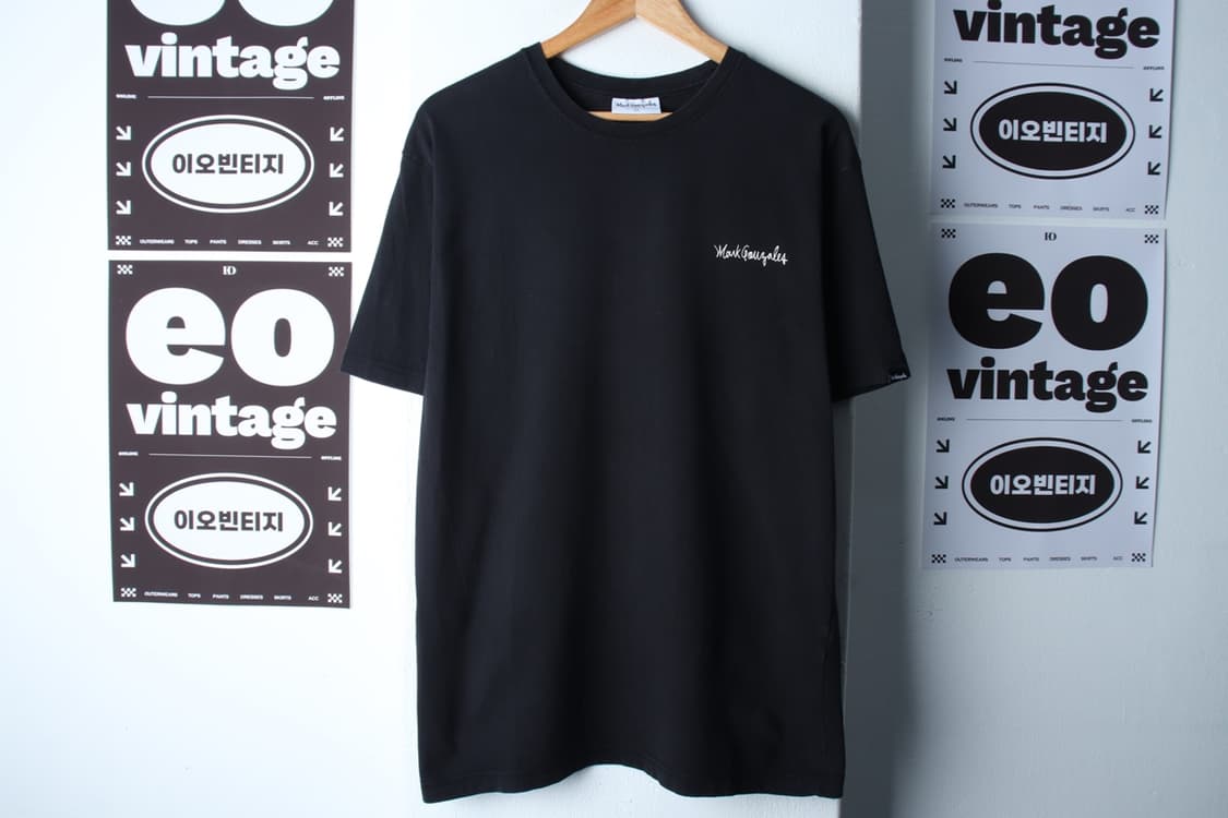 (L-XL) 마크곤잘레스 반팔 티셔츠 에이징 블랙 올드스쿨-H32418 상품이미지2
