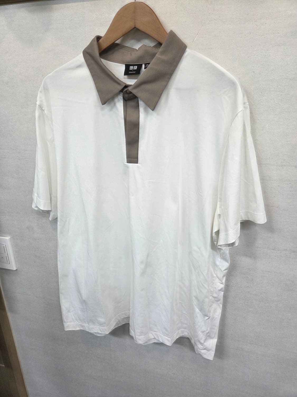 띠어리 유니클로 에어리즘 카라 반팔 xxxl 상품이미지5