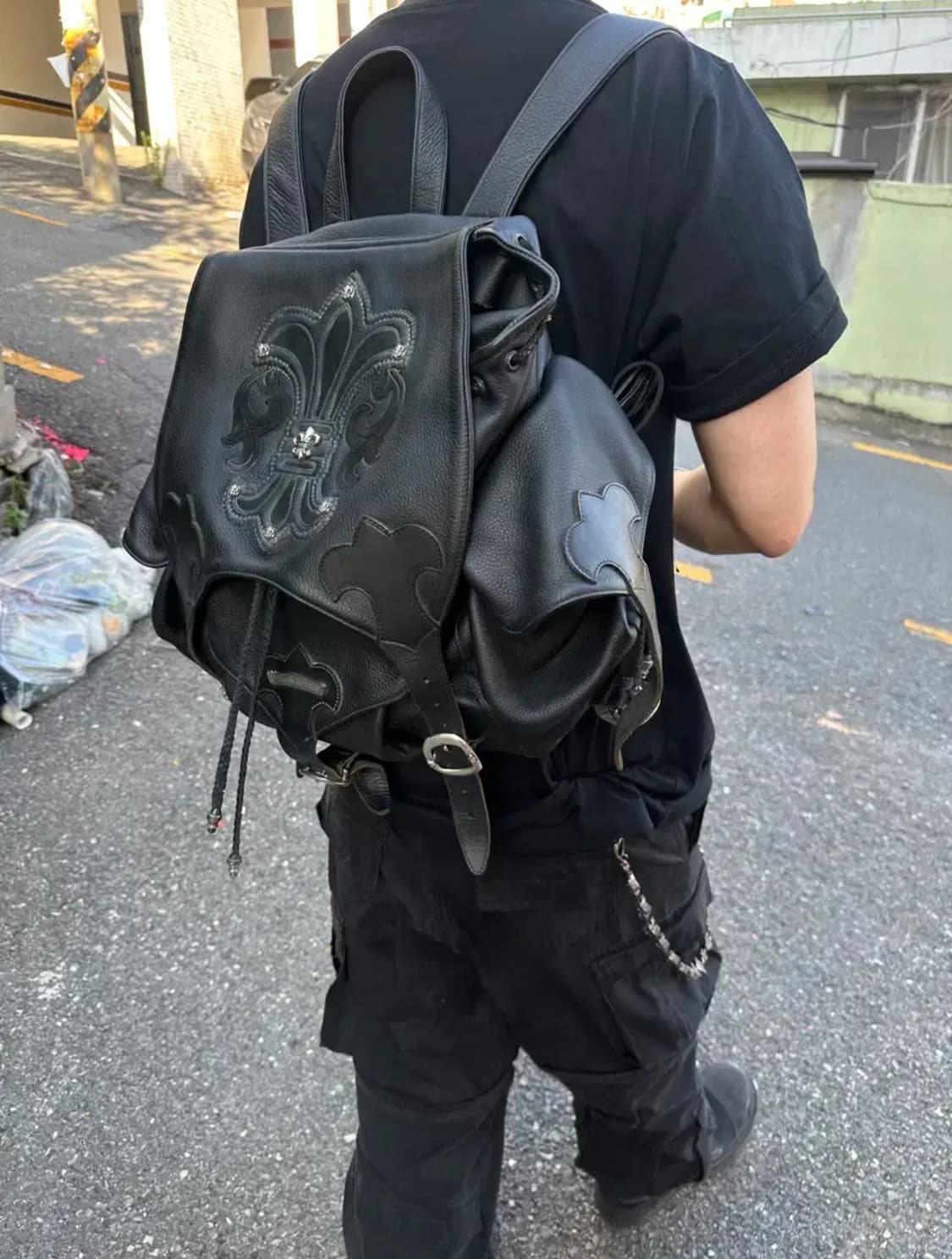 크롬하츠 BS플레어 레더백팩 상품이미지5